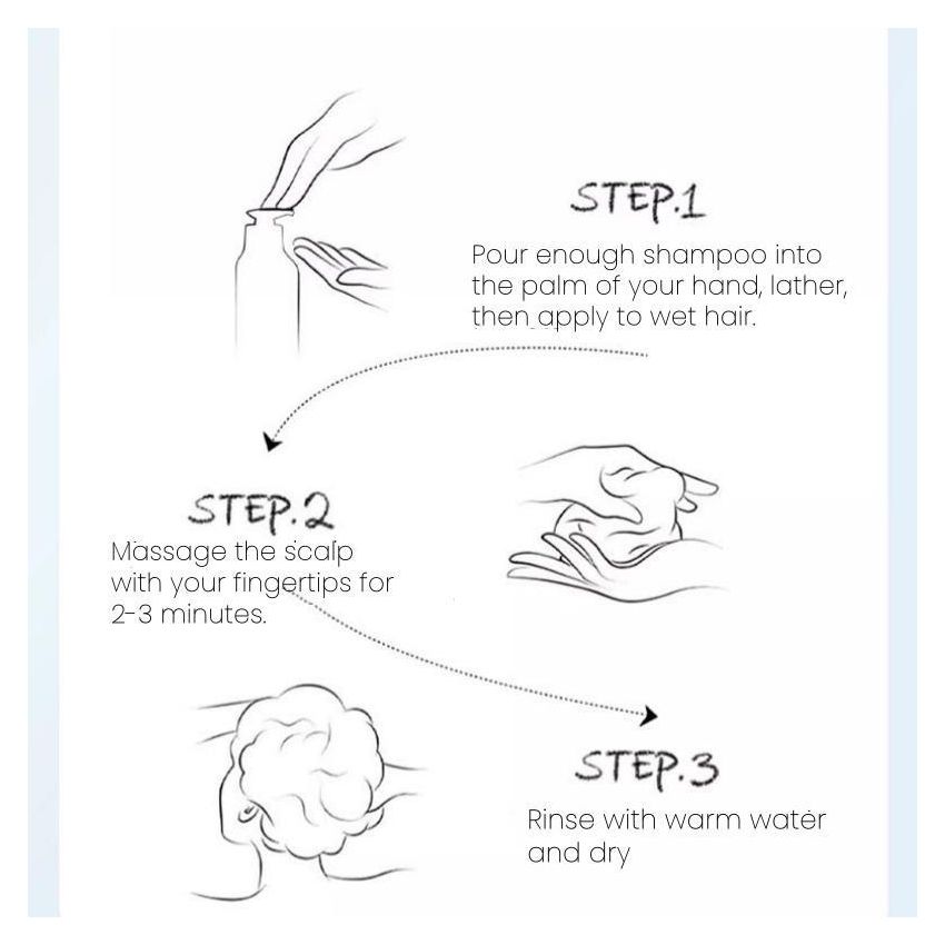 [buy 1 get 1 free] Selenium Disulfide Anti-Dandruff Shampoo 300ml – Oil Control, Itch Relief, Scalp Health with Natural Ingredients